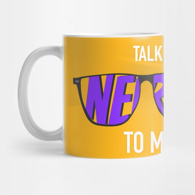 Talk Nerdy To Me - Purple Glasses by The Nerd Couple